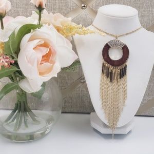 🆕Thalia Sodi Gold Tone Necklace w/ Circle Pendant